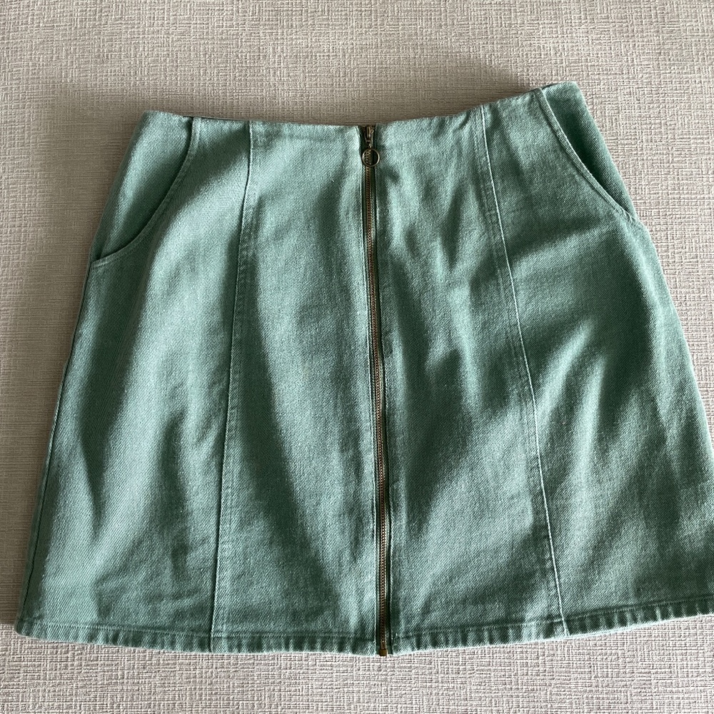 Denim skirt